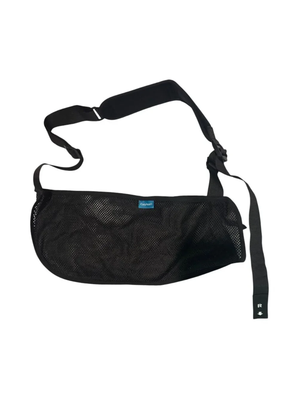 Black CozyHealth Adjustable Mesh Arm Sling Support